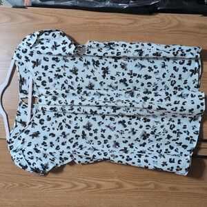 Papermoon Black and White Blouse